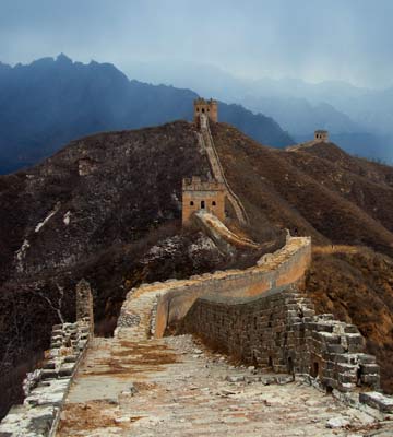 Ponurá a zvláštní, taková je Velká čínská zeď